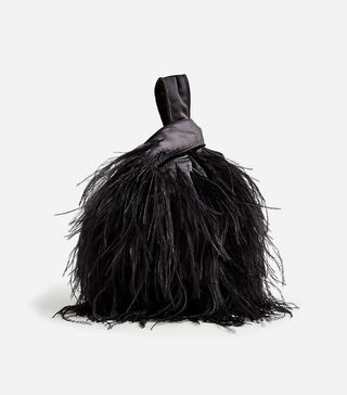 J.Crew + Santorini bag With Feathers