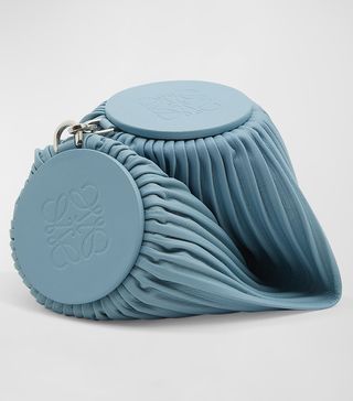 Loewe + X Paula’s Ibiza Bracelet Pleated Pouch Bag