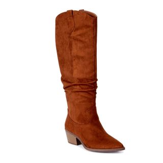 Scoop + Wendy Slouch Western Boots