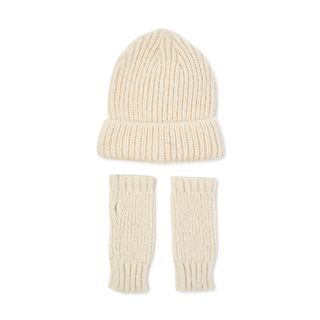 Scoop + Knit Beanie and Fingerless Gloves