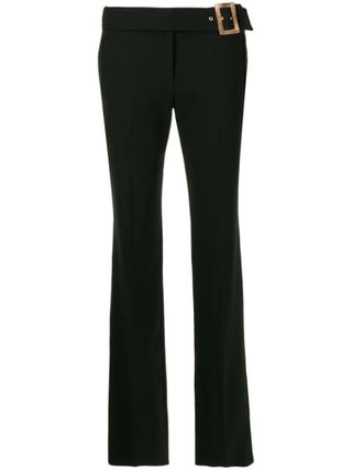 Versace + Pre-Owned 1990's Tailored Flared Trousers