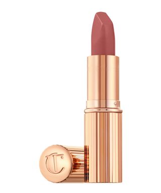 Charlotte Tilbury + Matte Revolution Lipstick in Pillow Talk Medium