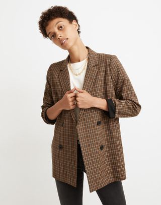 Madewell + Caldwell Double-Breasted Blazer