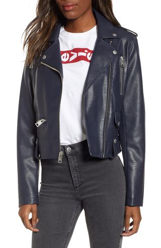 Levi's + Faux Leather Moto Jacket