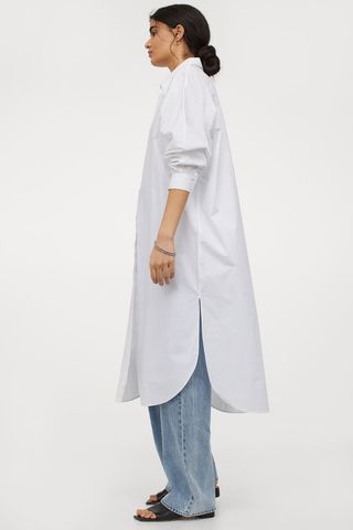H&M + Cotton Shirt Dress