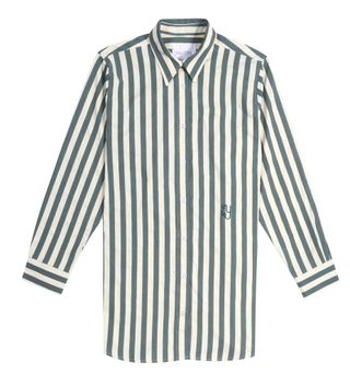 Yaitte + Buoy Green Striped Shirt