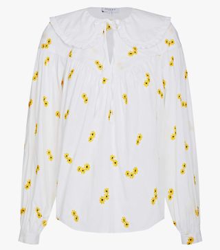 Ghost + Daisy Top, White