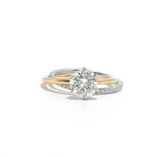 Ashley Zhang Jewelry + Victoria Rolling Engagement Ring