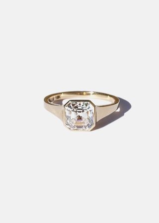 Katkim + Asscher Diamond Cosma Ring