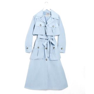 ASOS + Layered Utility Taffeta Trench Coat