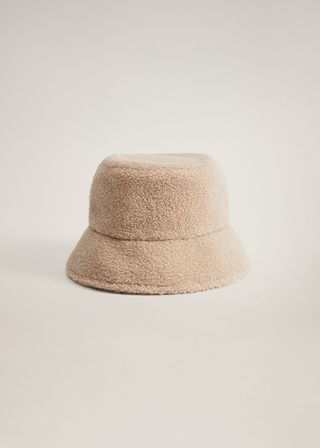 Mango + Shearling Bucket Hat