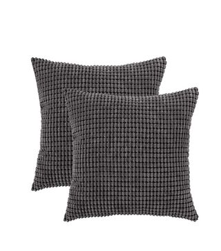 Miulee + Pack of 2 Decorative Throw Pillow Covers