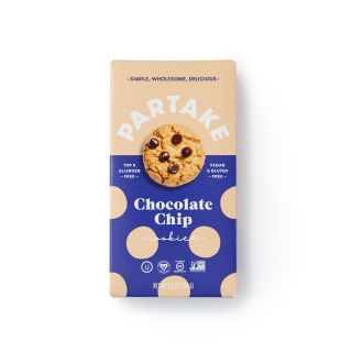 Partake + Gluten-Free Vegan Chocolate Chip Cookies