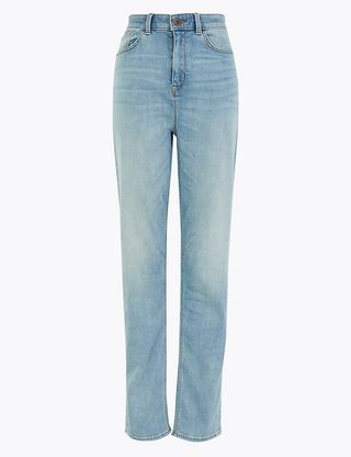 M&S Collection + Sophia High Waisted Straight Leg Jeans