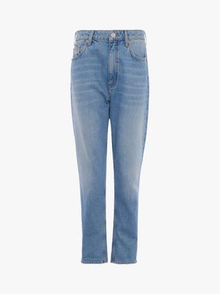 French Connection + Palmira Straight Leg Jeans, Light Blue