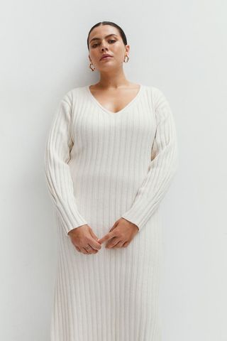 H&M + Rib-Knit Dress