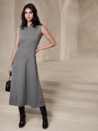 Club Monaco + Andiamo Merino Sweater Dress