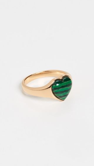 Shashi + Verde Signet Ring