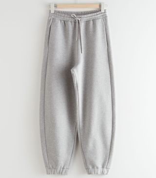 & Other Stories + Oversized Organic Cotton Jogger Trousers