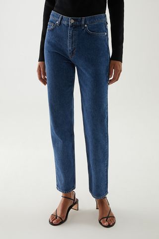 Cos + Organic Cotton Tapered Leg Jeans