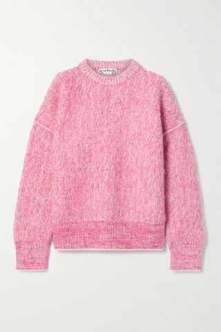 Acne Studios + Mélange Knitted Sweater