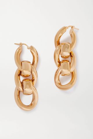 Bottega Veneta + Gold-Tone Earrings