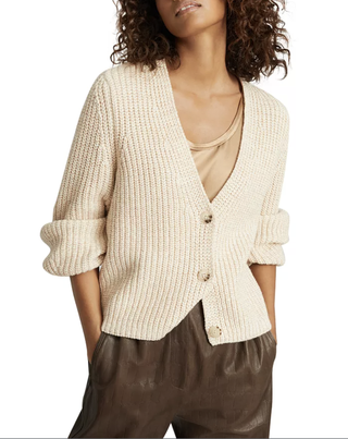 Reiss + Olivia Cropped Cardigan