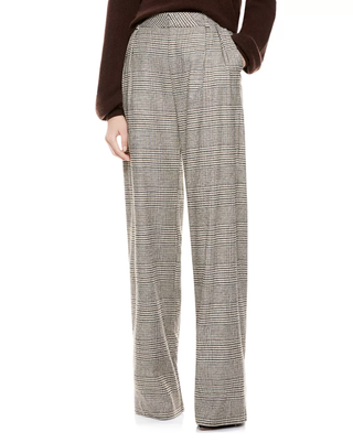 Alice and Olivia + Eric High Waisted Plaid Pants