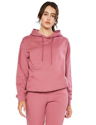 Esstive + Ultra Soft Fleece Midweight Relaxed Fit Pullover Hoodie