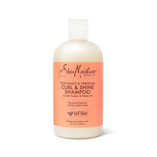 SheaMoisture + Curl and Shine Coconut and Hibiscus Shampoo