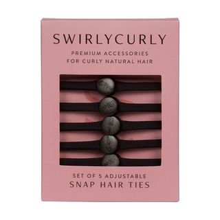 SwirlyCurly + Snap Hair Ties