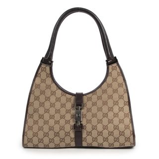 Gucci + Jackie Vintage Cloth Handbag