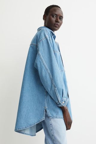 H&M + Oversized Denim Shirt