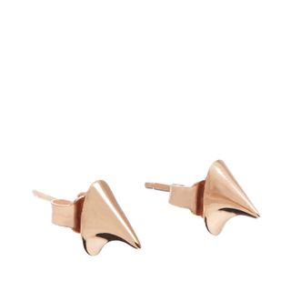 Anita Ko + Pre-Owned 14K Rose Gold Thorn Stud Earrings