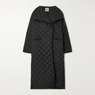 Totême + Annecy Oversized Quilted Padded Shell Coat