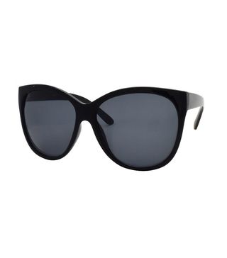 Pop Fashionwear + Retro Oversized Cat Eye Polarized Sunglasses