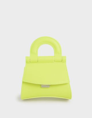 Charles & Keith + Mini Top Handle Pouch Bag