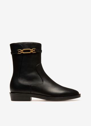 Bally + Dema Leather Boots