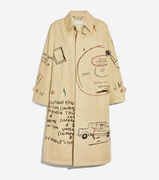 Coach + X Jean-Michel Basquiat Coat