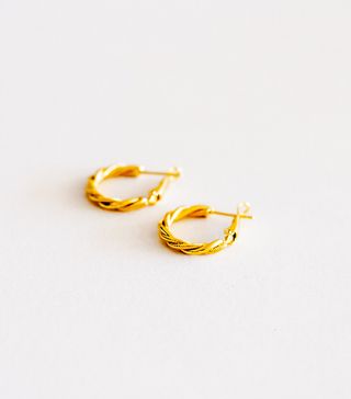 Auden Shop + Catarina Twisted Gold Hoops