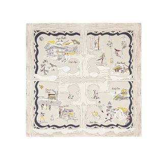 Tory Burch + Chalet Silk Square Scarf