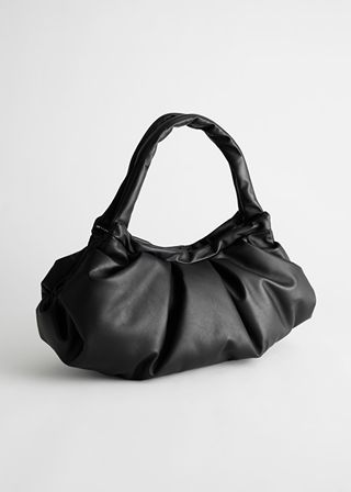 & Other Stories + Gathered Leather Bag