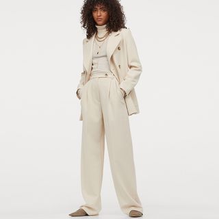 H&M x Giuiiva Heritage + Wide-Cut Pants