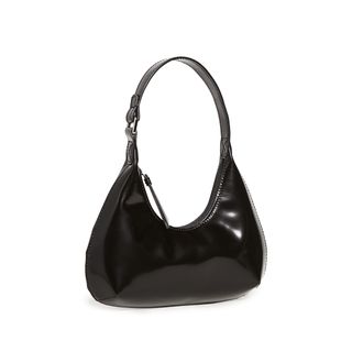 BY FAR + Baby Amber Semi Patent Leather Bag