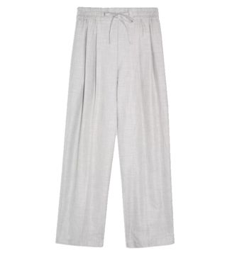 Topshop + Grey Pleated Joggers