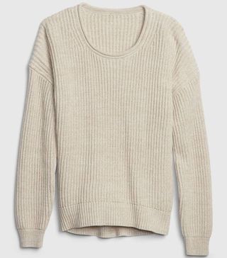 Gap + Relaxed Rollneck Shaker Sweater