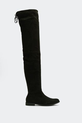 Nasty Gal + Give It All You've Got Thigh-High Boot
