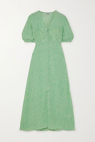 Rixo + Staci Floral-Print Voile Maxi Dress