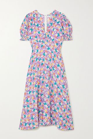 Faithfull the Brand + Marie-Louise Floral-Print Crepe Midi Dress