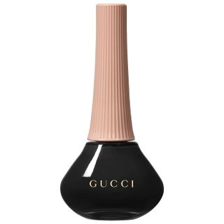 Gucci + Glossy Nail Polish in Crystal Black